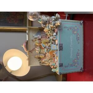 PRECIOUS MOMENTS Toy Chest MY FAVORITE THINGS Enesco MUSIC BOX AND MOVEMENT Rare